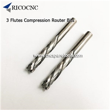 Three Flutes Compression Router Bits Wood Cutters
