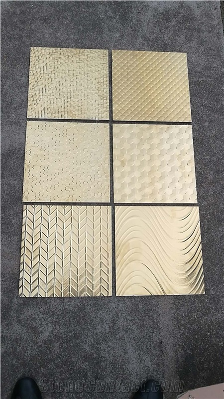 Golden Porcelain Tiles