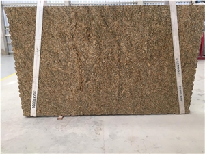New Venetian Gold Granite Slabs, Brazil Yellow Granite
