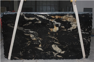 Titanium Black Granite Slabs