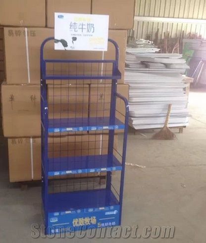 Standing Waterfall Display Racks Heavy Duty