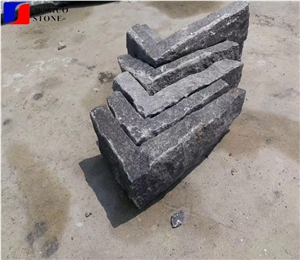 Black Coner Granite Landscaping Cube Pavers