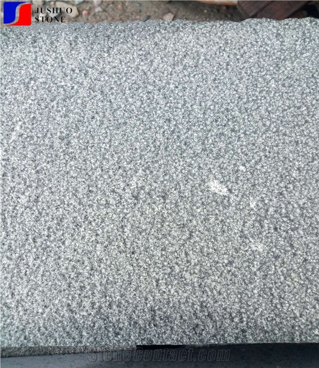 Bush Hammered Fujian Green Granite Wall Flooring