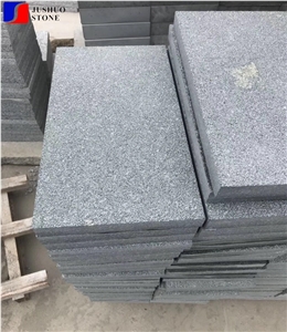 Bush Hammered Fujian Green Granite Wall Flooring