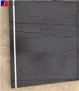 China Natural Stone Hainan Black Basalt Stone Tile