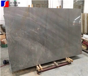 Deep Ocean Grey Big Marble Slab with Factory Price