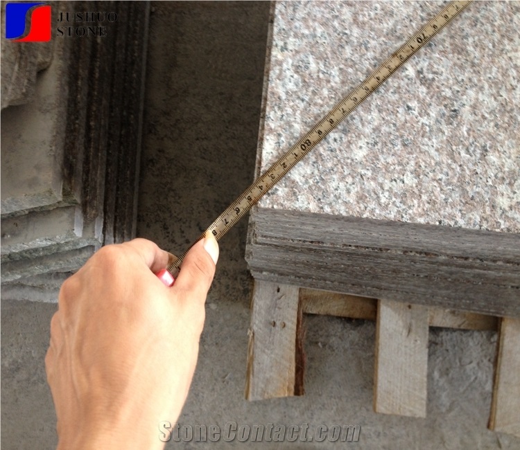 Flamed+3 Brushed Finish Granite Wall Applications
