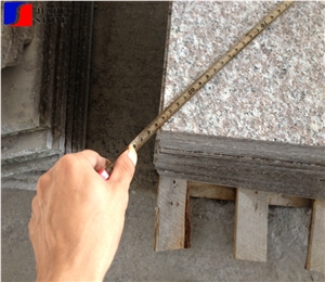 Flamed+3 Brushed Finish Granite Wall Applications