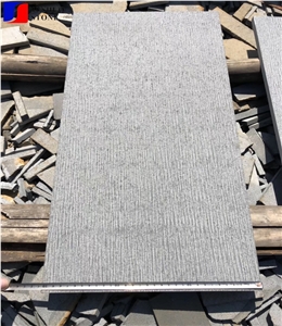 Hainan Grey Chiseled Surface Andesite Tiles