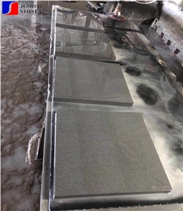 Honed Hainan Quarry Black Lava Honed Tile Wallings