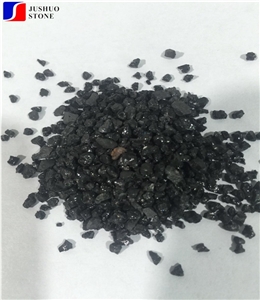 Hot 2-4 mm Decoration Black Natural Stone Sands