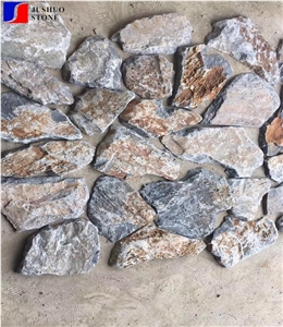 Multicolor Slate Quarry Cobble Paver Cube Stones