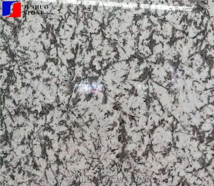 Natrual Hubei White Spray Grey Kitchen Bar Tops