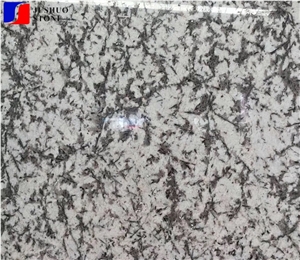 Natrual Hubei White Spray Grey Kitchen Bar Tops