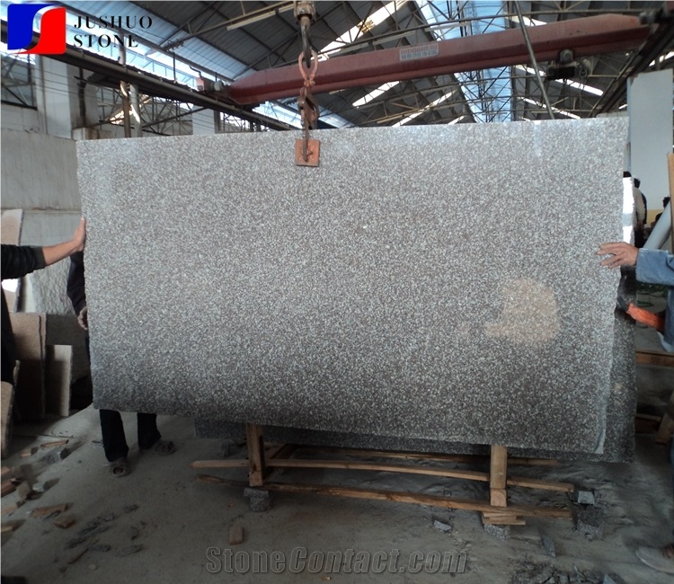 Rosa Red Peach Pink G664 Luoyuan Red Granite Slab