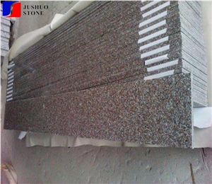 Sunset Pink Granite,Tea Brown G664 Staircase Block