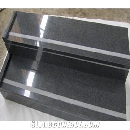 China Impala Black Granite Steps,Stair