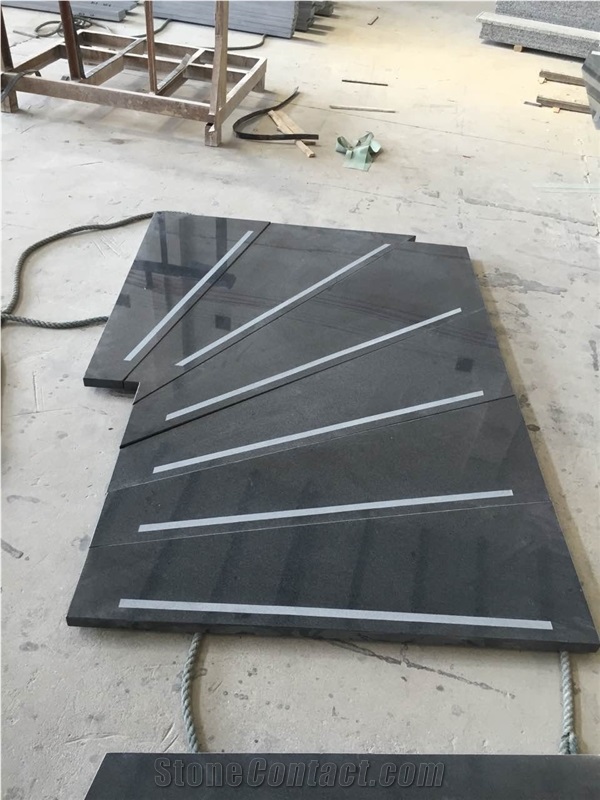 China Impala Black Granite Steps,Stair