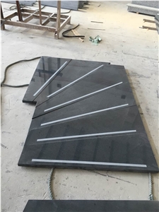 China Impala Black Granite Steps,Stair
