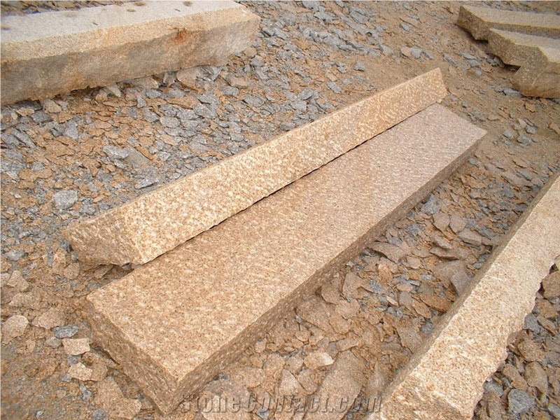 G682 Granite Kerb Stone Palisade Stone
