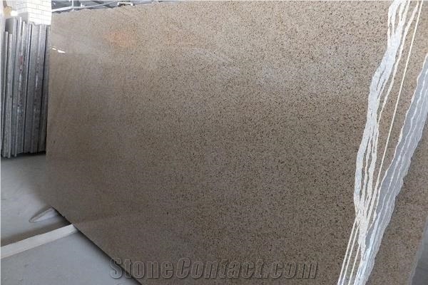 Padang Giallo G682 Granite Padang Yellow Slab,Machine Cutting to Tile Wall Panel