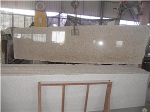 Padang Giallo G682 Granite Padang Yellow Slab,Machine Cutting to Tile Wall Panel