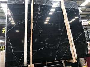 China Nero Marquina Marble Slabs