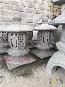 Lantern Garden Landscaping, Marble Japanese Lanterns