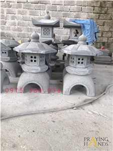 Lantern Garden Landscaping, Marble Japanese Lanterns