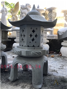 Lantern Garden Landscaping, Marble Japanese Lanterns