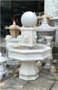 Marble Sculptured Water Fountain,Garden Fountain