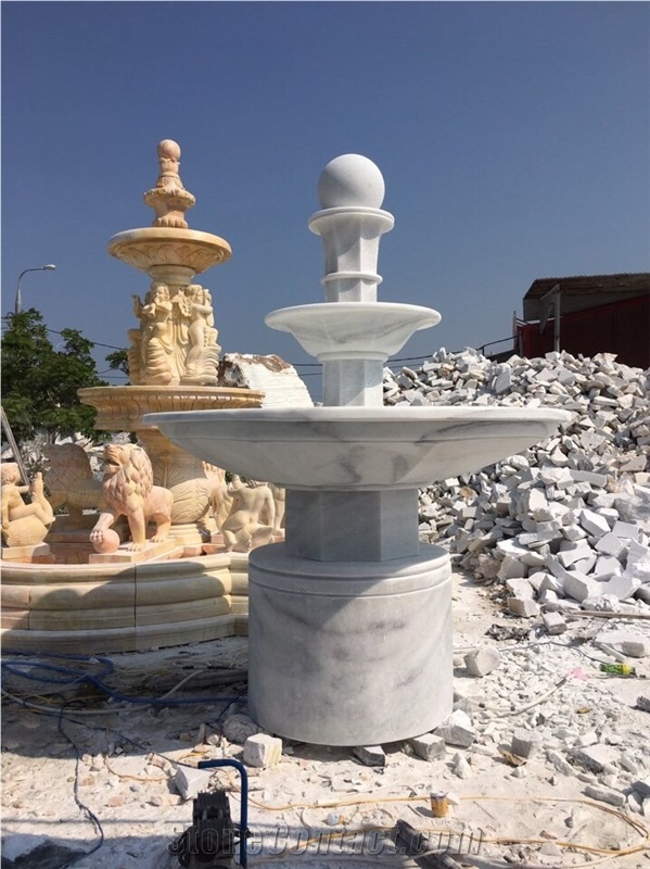 Marble Sculptured Water Fountain,Garden Fountain