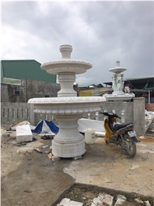 Marble Sculptured Water Fountain,Garden Fountain