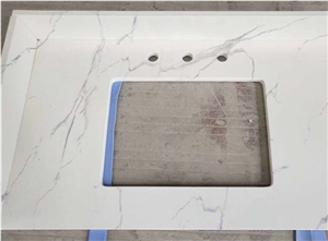 Affordable Solid Surface Kitchen Quartz Countertop