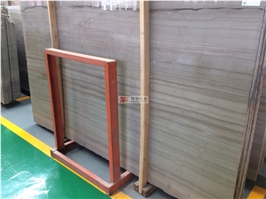 Athens Wooden Grey Marble Flooring Tile Layout