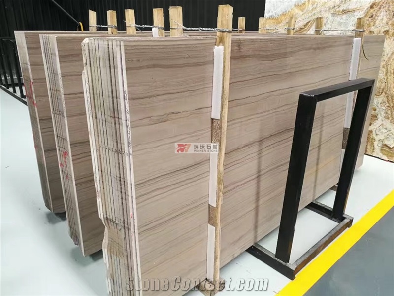 Athens Wooden Grey Marble Flooring Tile Layout