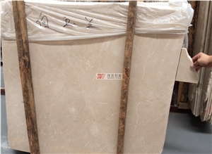 Magnolia Beige Marble Slabs, Baiyulan Cream Marble