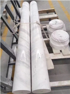 Best Volakas White Marble Colum Capitals Base