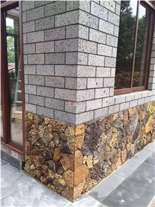 Black Basalt Tiles Outdoor Pavement Stone