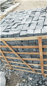 Black Granite G684 Cube Stone Exterior Patio Paver