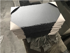 Black Slate Panel Tiles Kitchen Boards Dining Tray