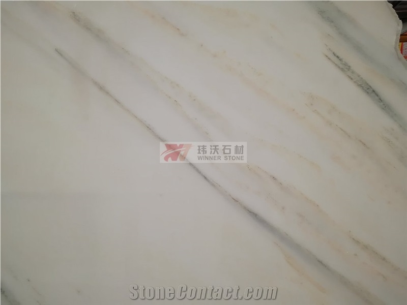 Bookmatching White Jade Marble Wall Cladding Slabs