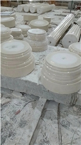 Botticino Classical Beige Marble Corinthian Column