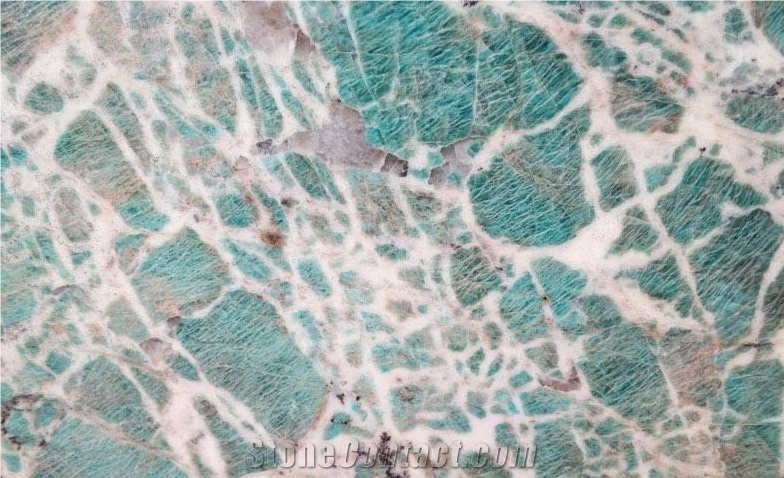 Brazil Amazonita Green Granite Slabs
