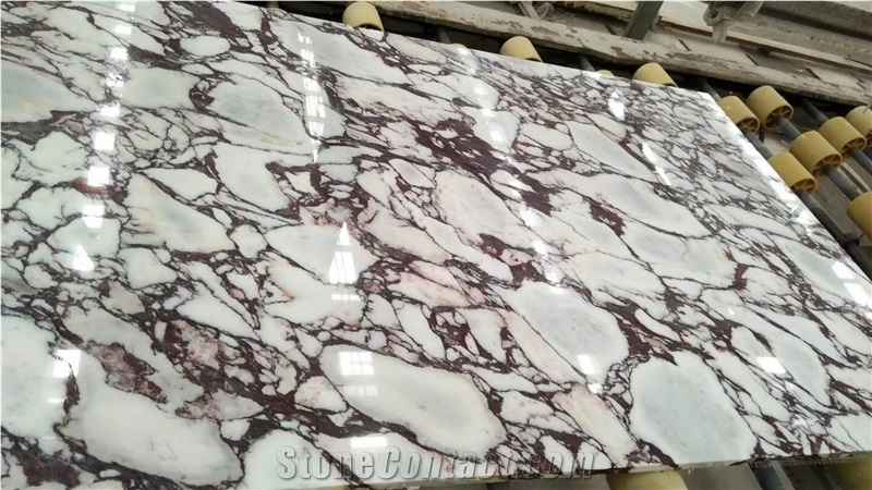 Brecchia Breccia Vagli Violetta Marble Tile Slab