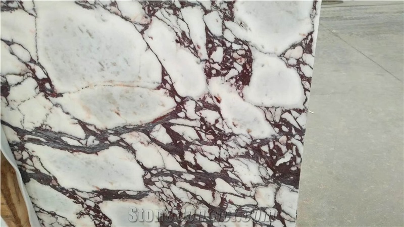 Brecchia Breccia Vagli Violetta Marble Tile Slab