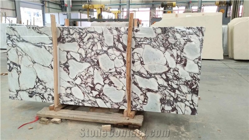 Brecchia Breccia Vagli Violetta Marble Tile Slab