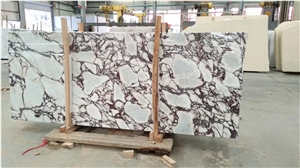 Brecchia Breccia Vagli Violetta Marble Tile Slab