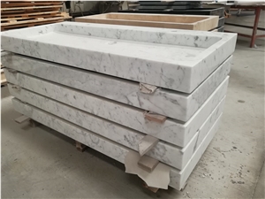 Carrara Marble Colors White Marble Sink Basin