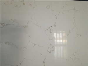 Carrara White Quartz Stone Bathroom Vanity Tops